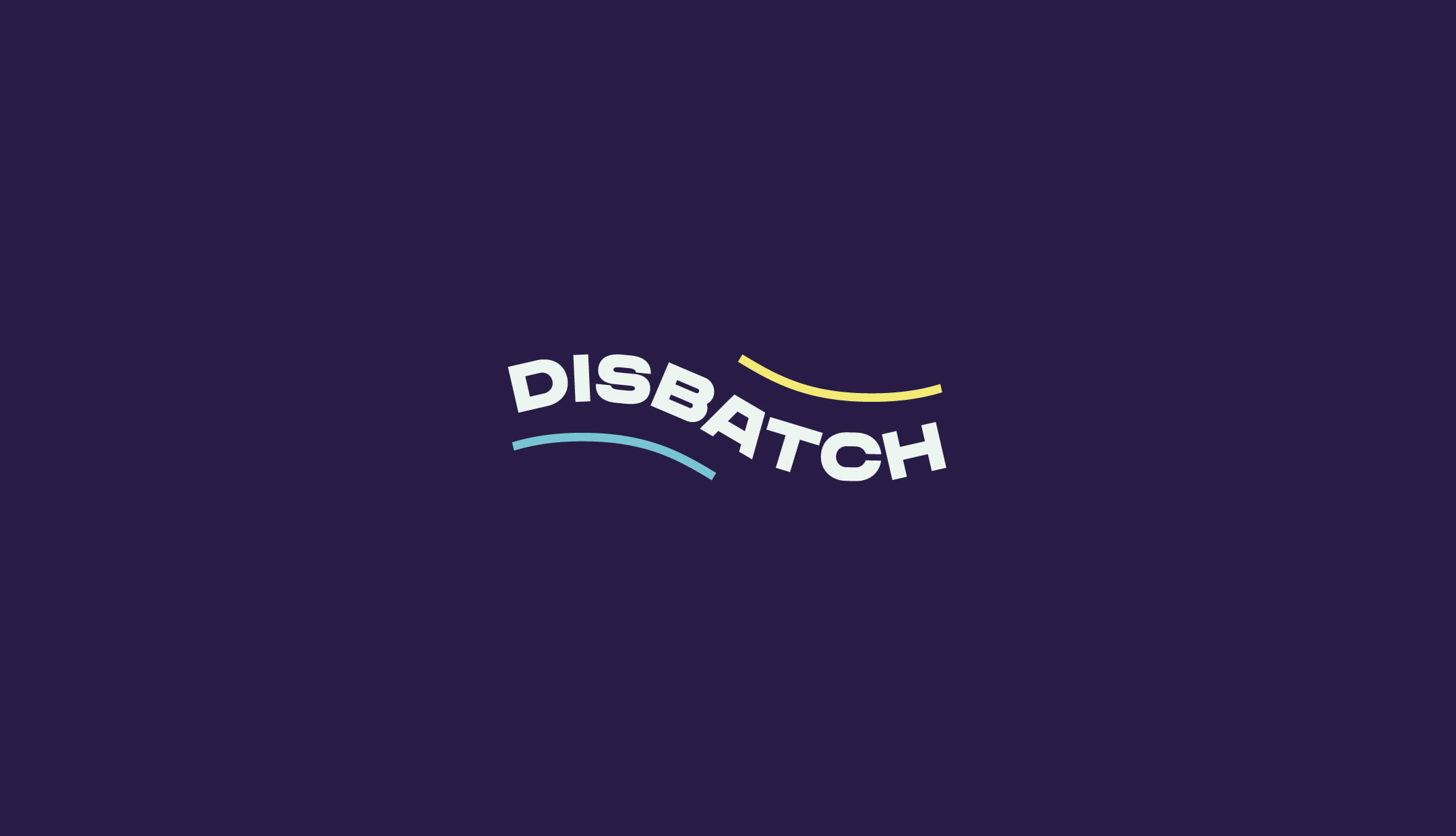 Disbatch logo design and feature image