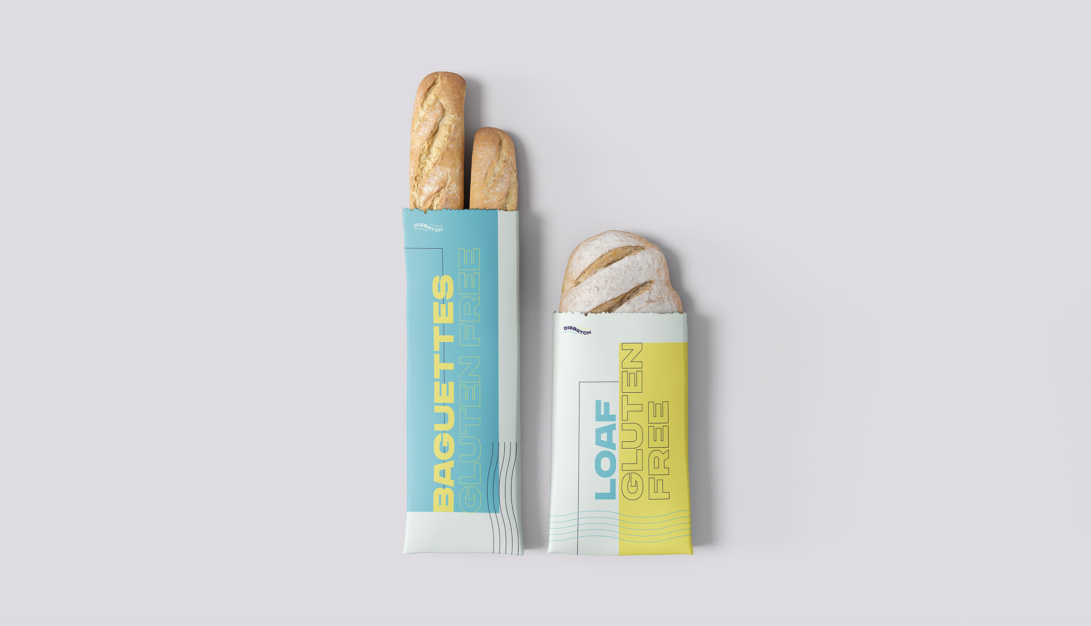 Disbatch packaging design for bread