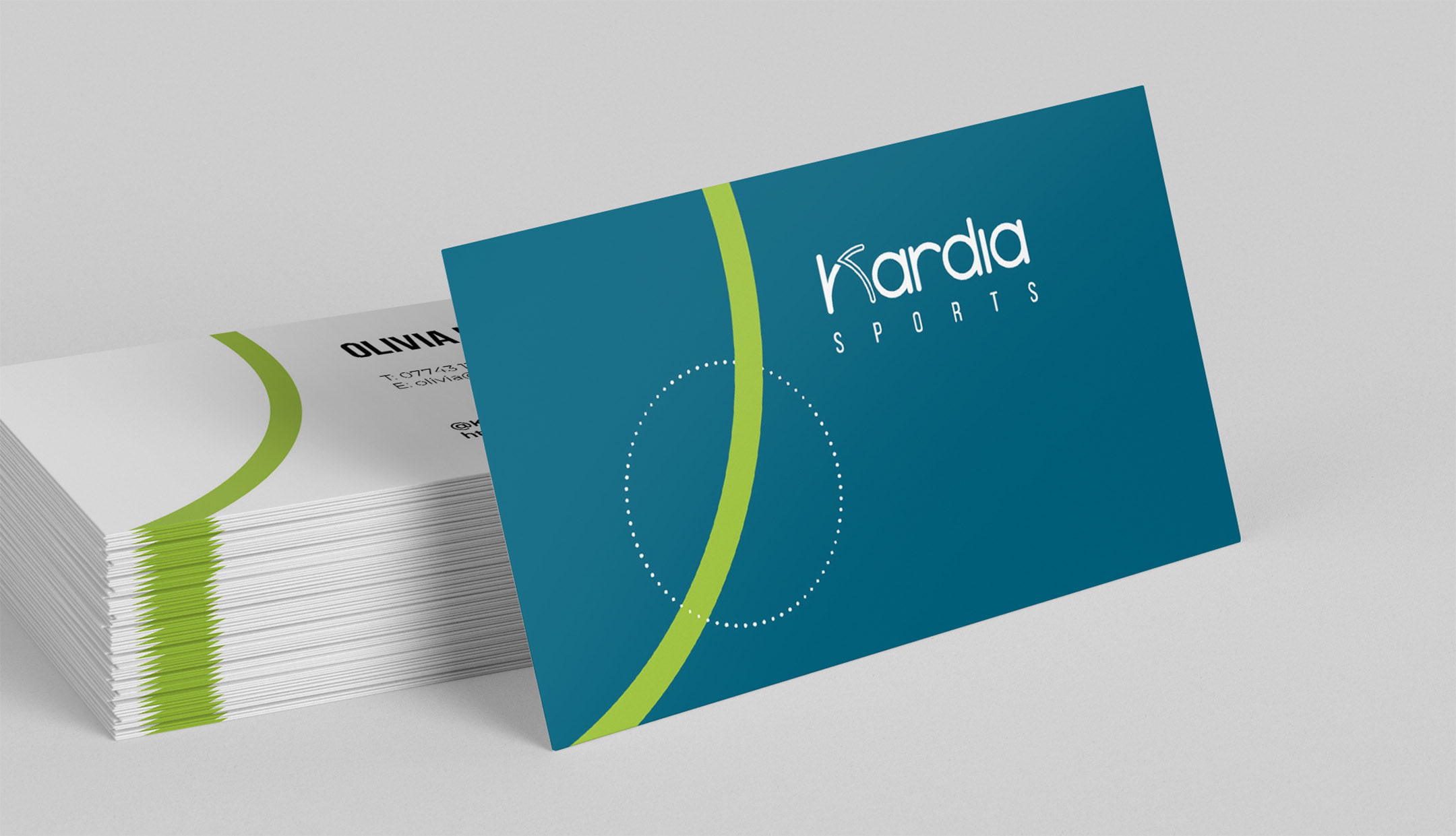 Kardia Sports business cards